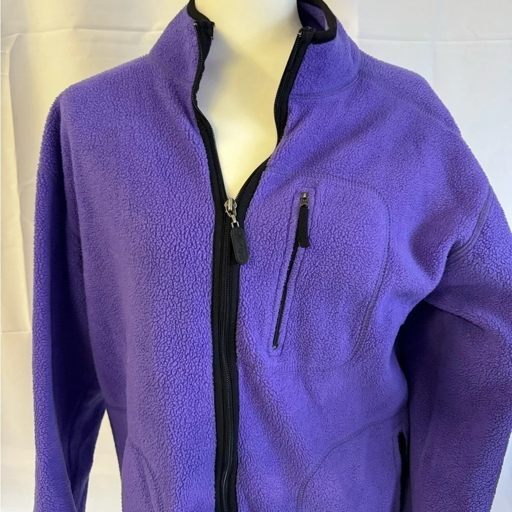 Children’s Place Purple zip fleece jacket‎ ( XL)